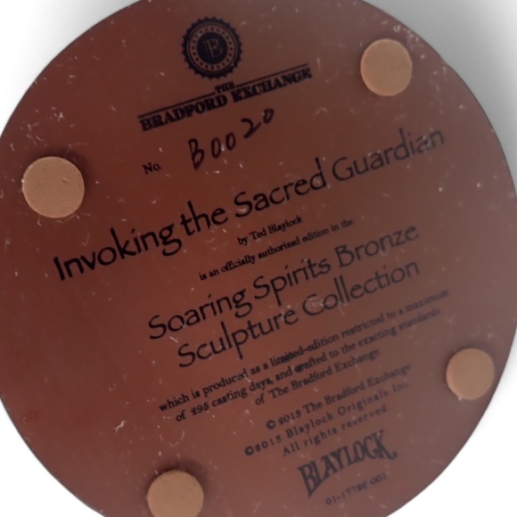 Bradford Exchange Ted BlayIock Invoking The Sacred Guardian Statue 2013 B0020 - Picture 10 of 11
